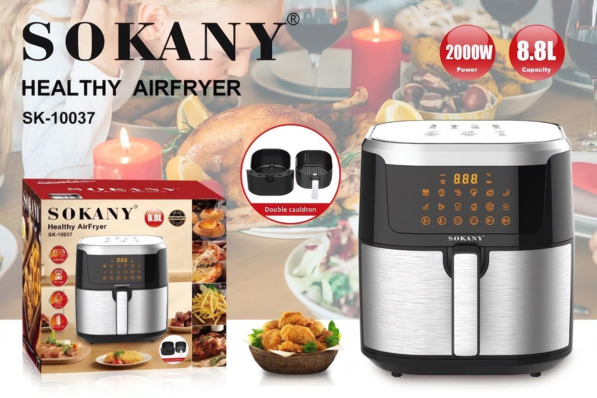 "Аэрогриль SOKANY SK-10037 2000 Вт 8.8 л" - вид 4