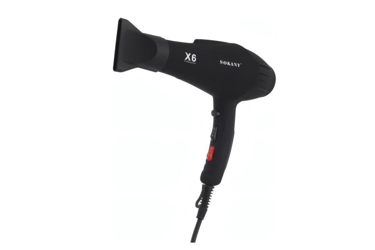 "Фен для волос SOKANY X6 2200 Вт черный" - вид 2