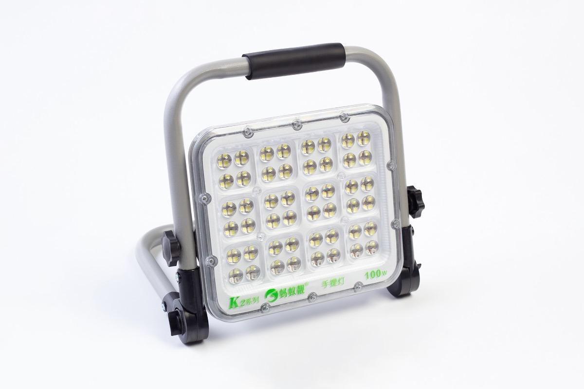 Фонарь рабочий аккумуляторный 100 Вт 5200 лм