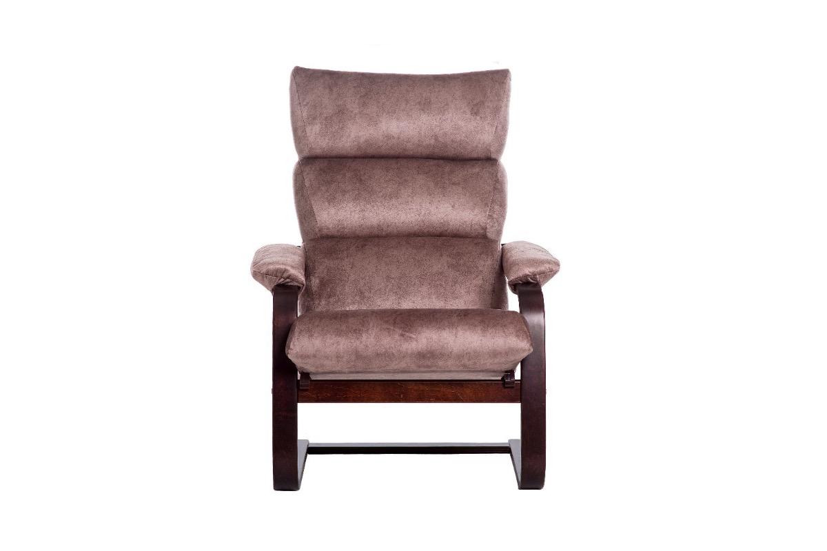 "Кресло Квин велюр бук орех латте" - вид 5