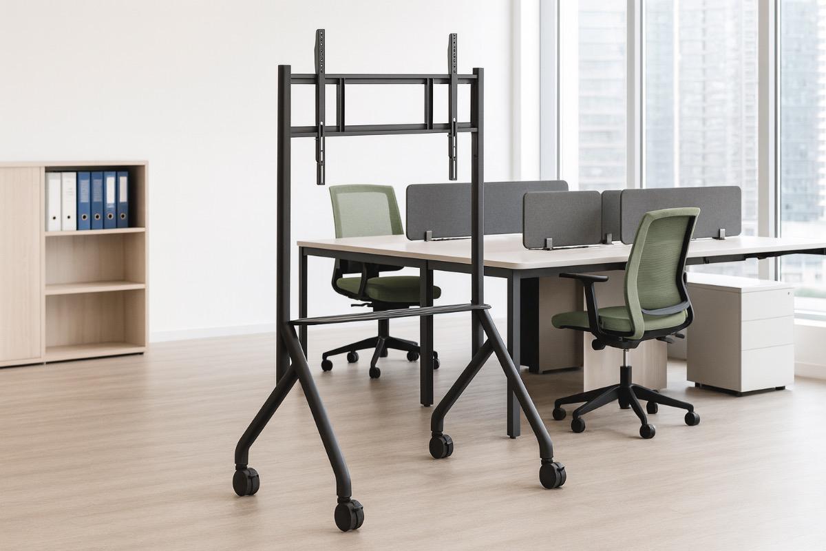 Мобильная стойка для интерактивной панели до 100 кг