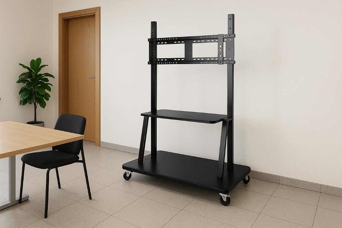 Мобильная стойка для интерактивной панели до 80 кг