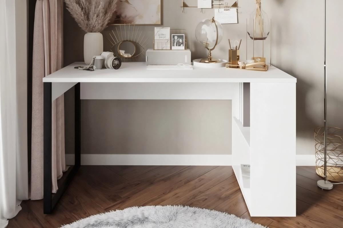 Стол письменный Лофт DQ MADRID М-6 белый