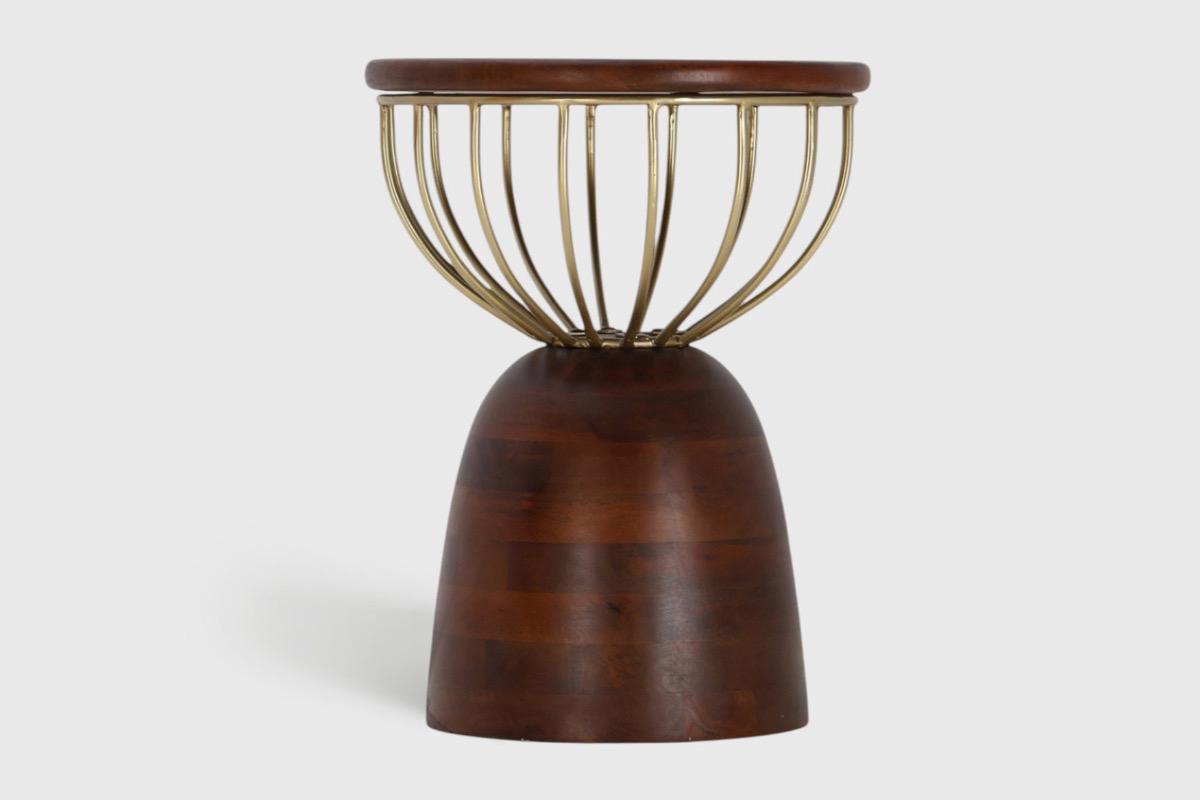 "Столик кофейный Фундук коричневый" - вид 3