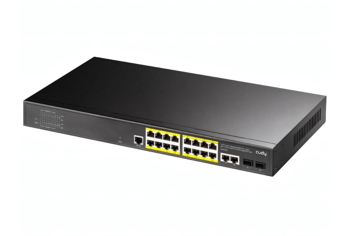 Управляемый коммутатор Cudy GS2018PS2 L2